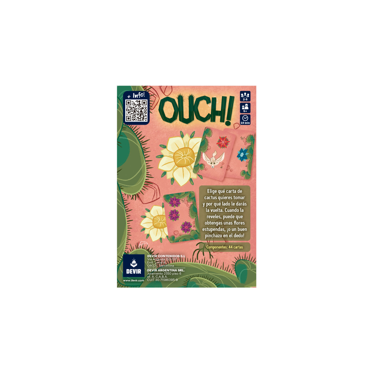 Juego de Mesa OUCH! LATA Devir