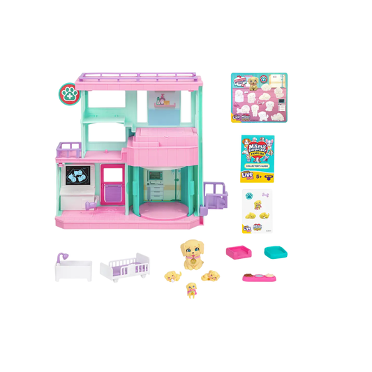 Little Live Pets Mama Surprise Families Baby Care Clinic - Clínica de Cachorros