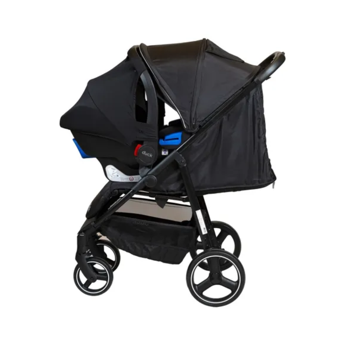 Cochecito Olaf Negro Travel System Duck