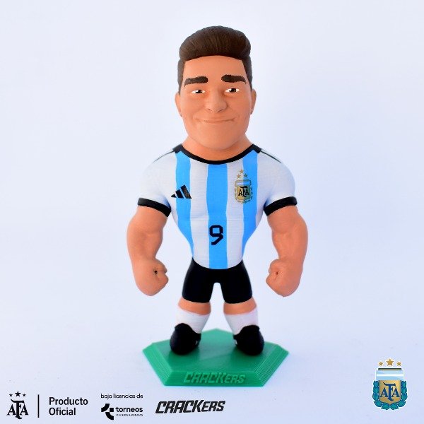 Figura 3D Coleccionable de Julián Alvarez