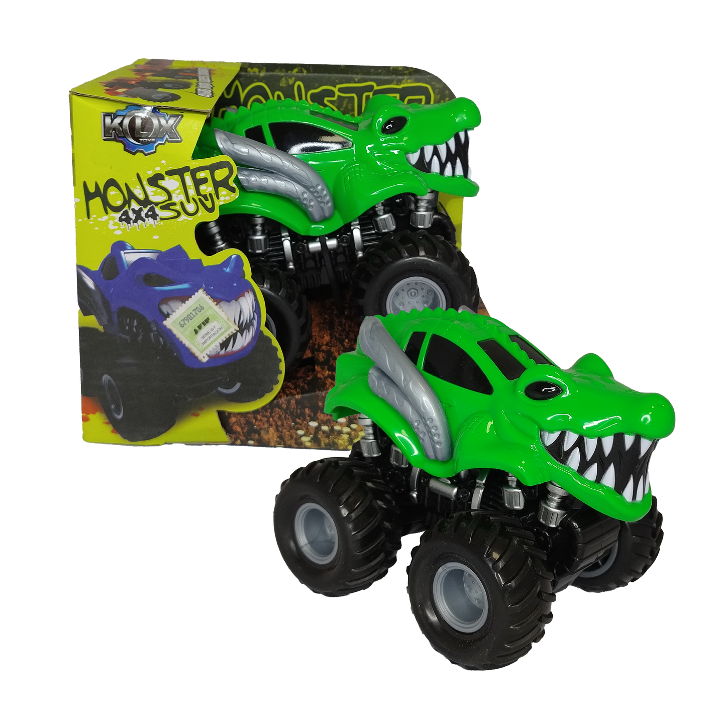 Monster Truck 4x4 A Fricción Auto