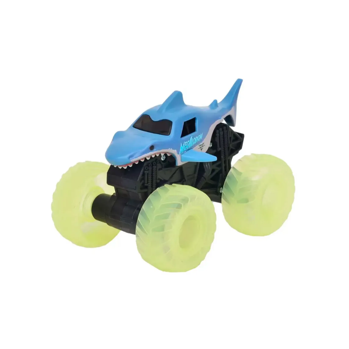 Monster Jam 1:43 Megalodon Luminoso - Ruedas Iluminadas