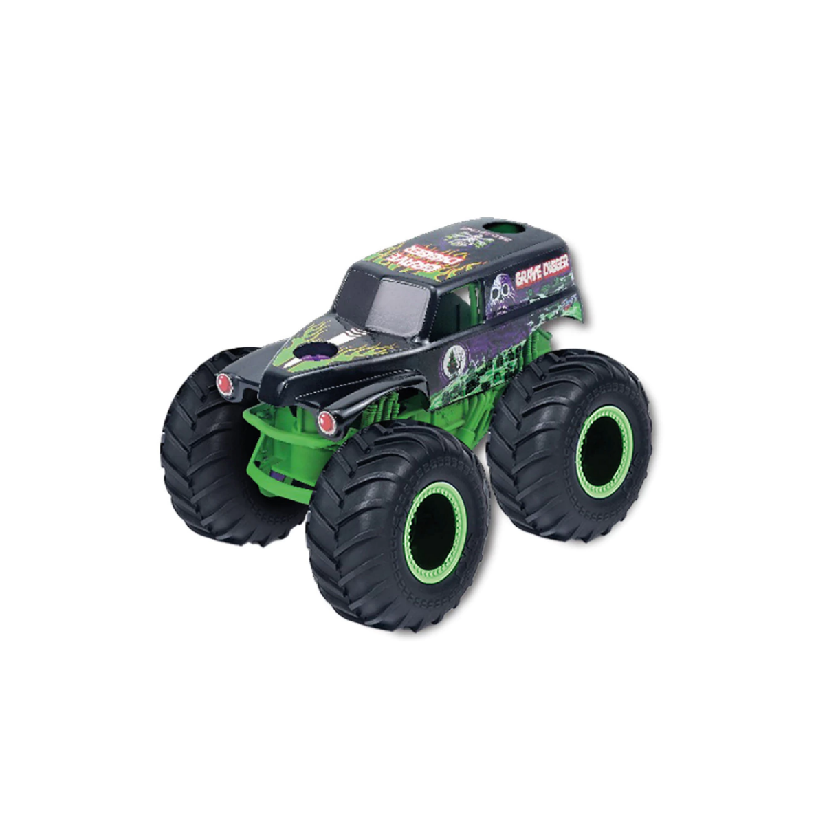 Monster Jam 1:18 Grave Digger Gigante para Armar