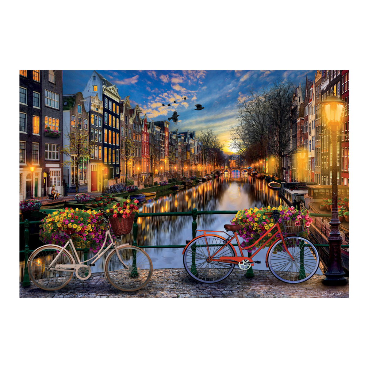 Puzzle Ámsterdam 2000 Piezas Educa