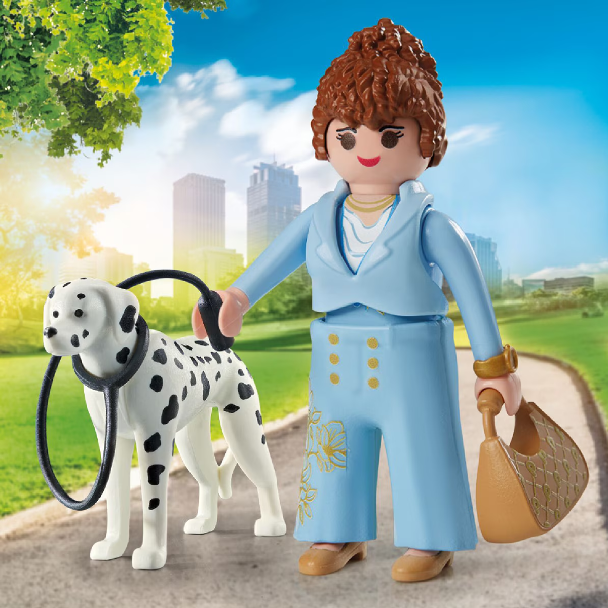 Playmobil Empresaria Con Dálmata 71736