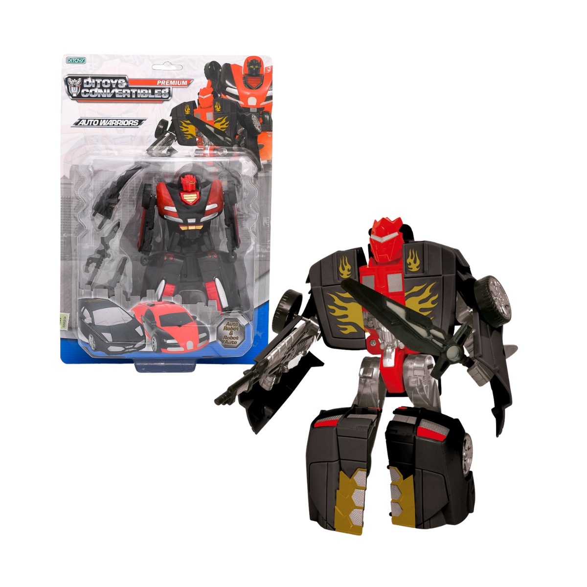 Auto Robot Convertible Premium Warriors 1676 Ditoys