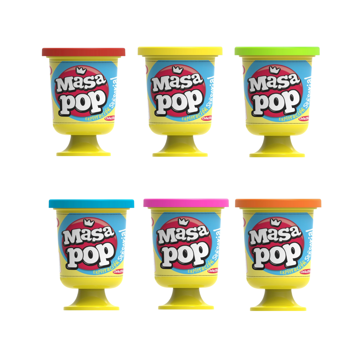 Masa Pop x1 Colores Surtidos Chikitoys
