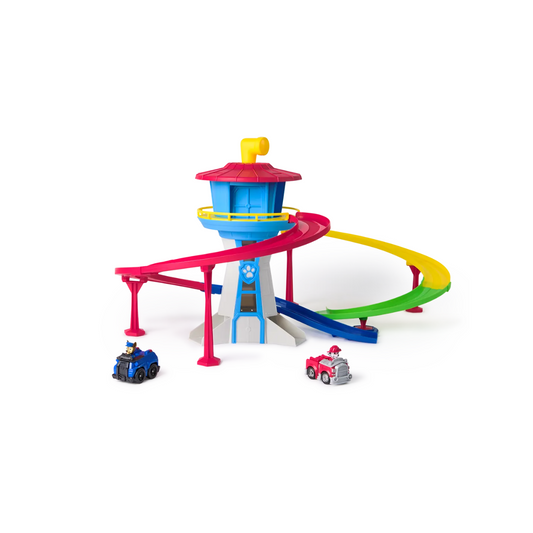 Playset Torre Con Mini Vehículos Paw Patrol Vulcanita