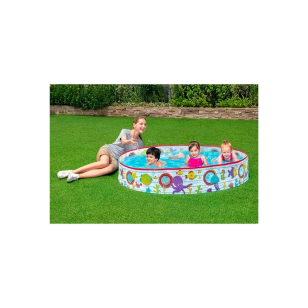 Pileta Rígida Fondo de Mar 152x25 cm