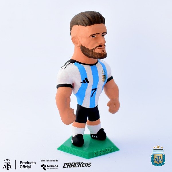Figura 3D Coleccionable de Rodrigo De Paul