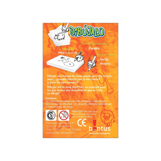 Juego De Mesa Dibújalo ECO