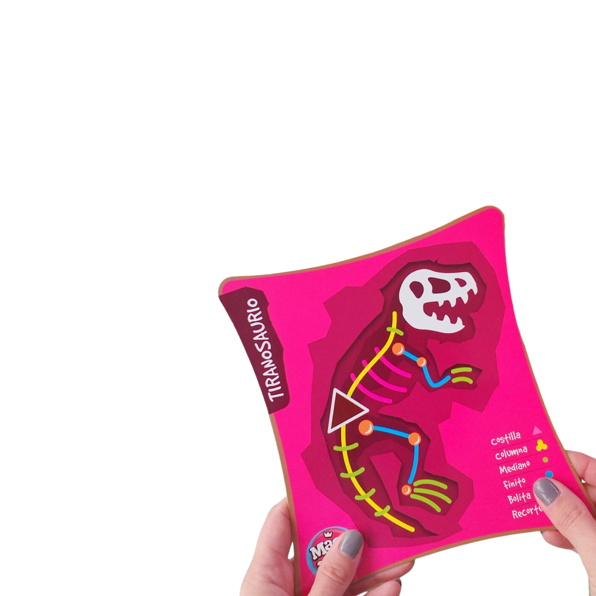 Juego De Masas Dinomanía Fósiles - Triceratops + T-Rex Chikitoys