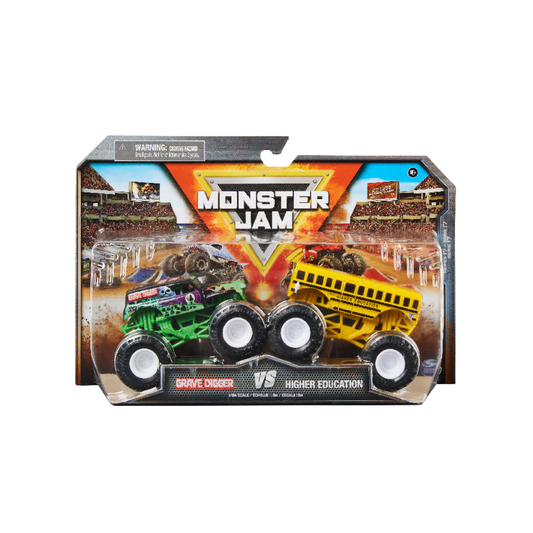 Monsters Jam Pack 2 Vehículos Caffaro