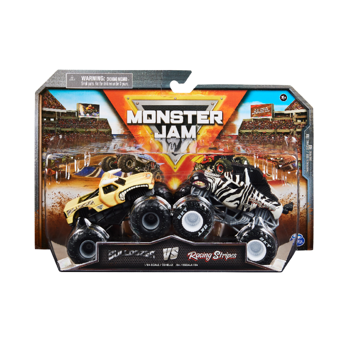 Monsters Jam Pack 2 Vehículos Caffaro