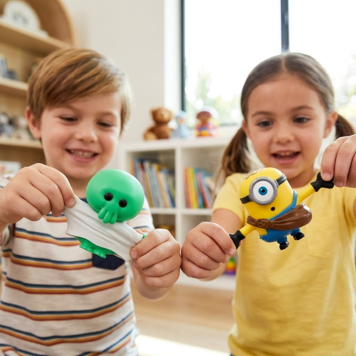 Muñeco Figura Flexible Goo Jit Zu Minions