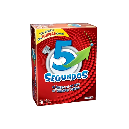 Juego De Cartas 5 Segundos 2da Edición Toyco