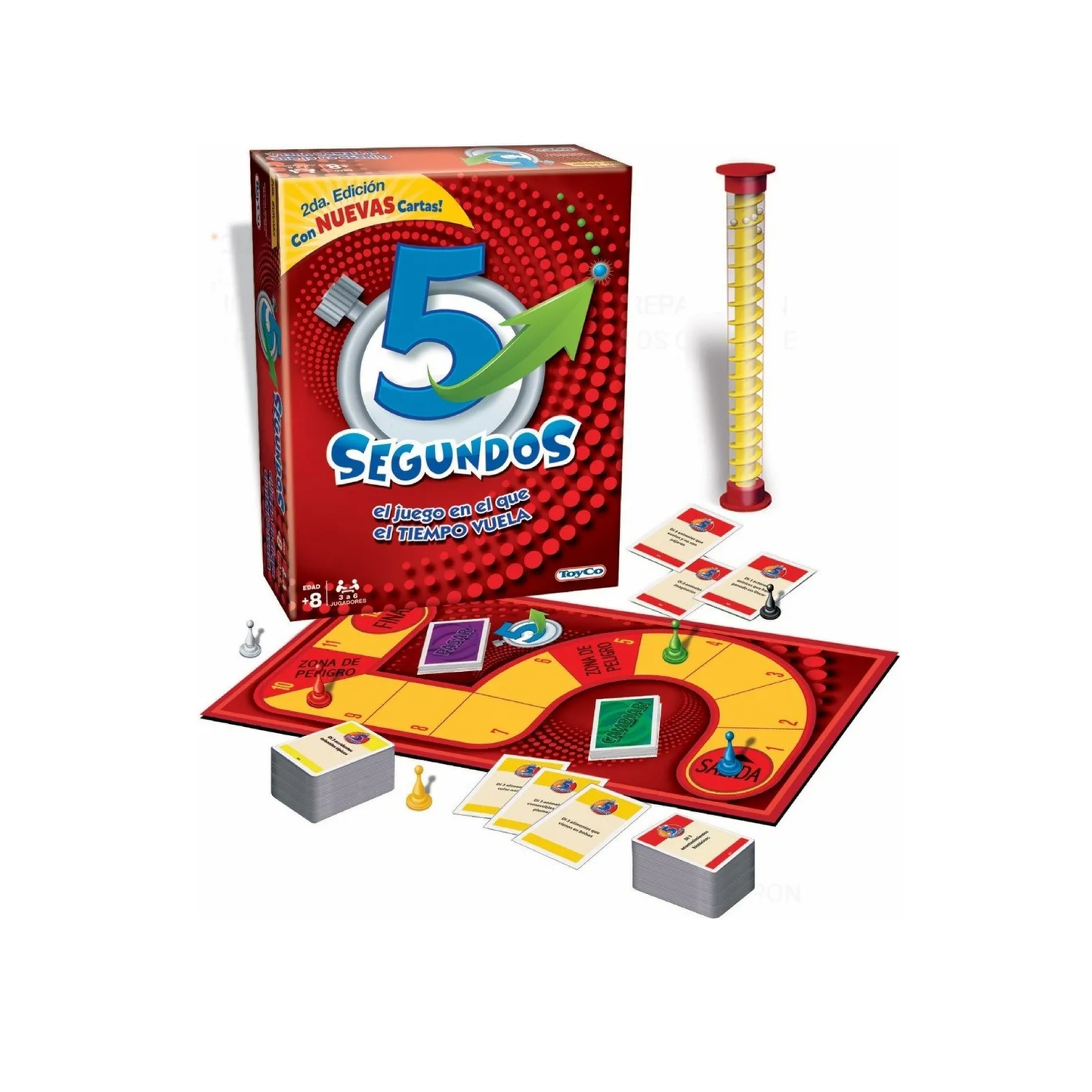 Juego De Cartas 5 Segundos 2da Edición Toyco