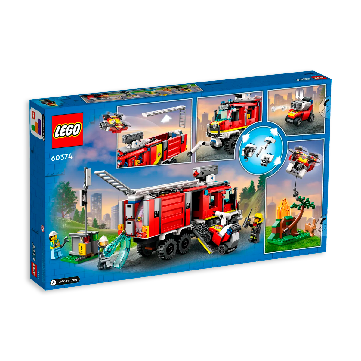 Lego City Unidad Móvil de Control de Incendios
