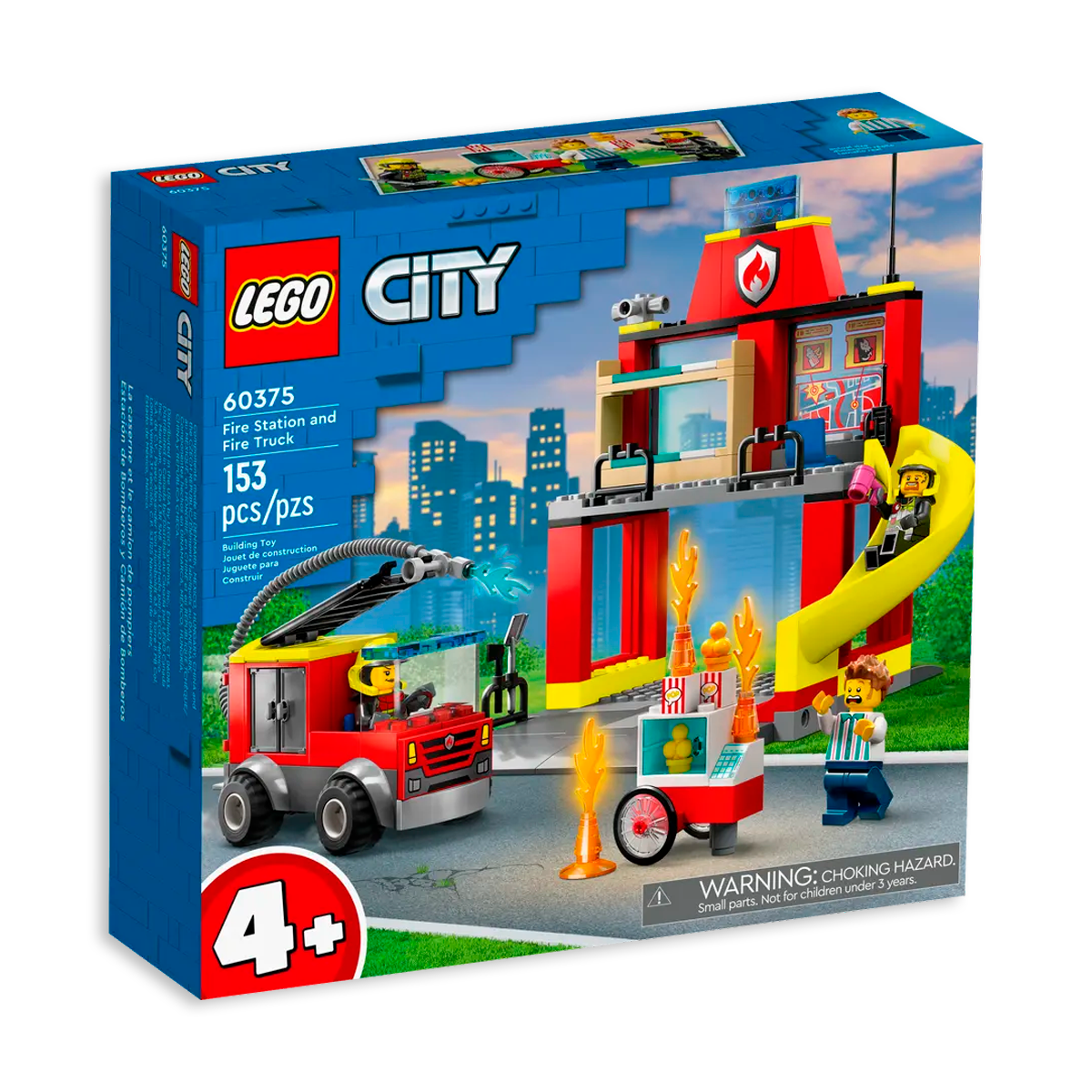 Lego City Parque de Bomberos y Camión de Bomberos