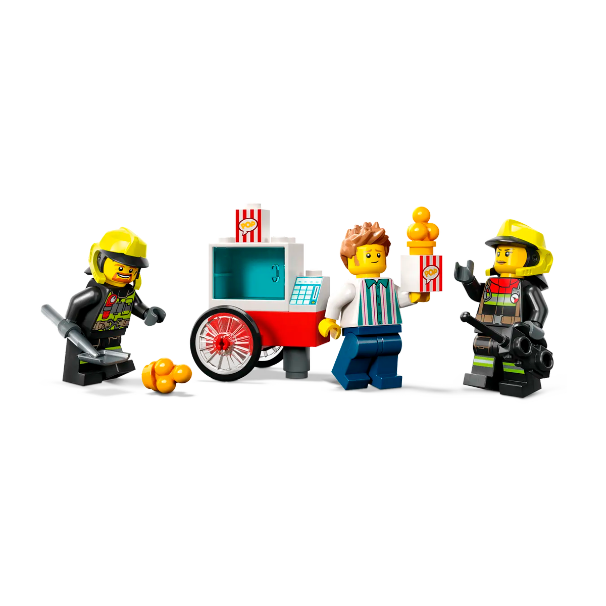 Lego City Parque de Bomberos y Camión de Bomberos
