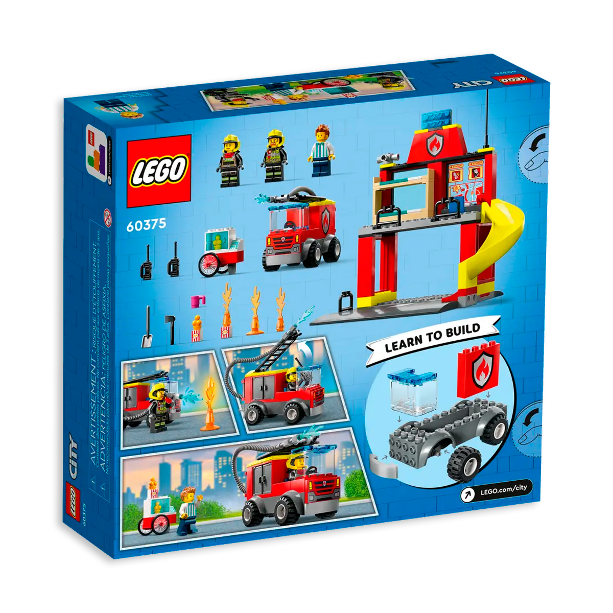 Lego City Parque de Bomberos y Camión de Bomberos