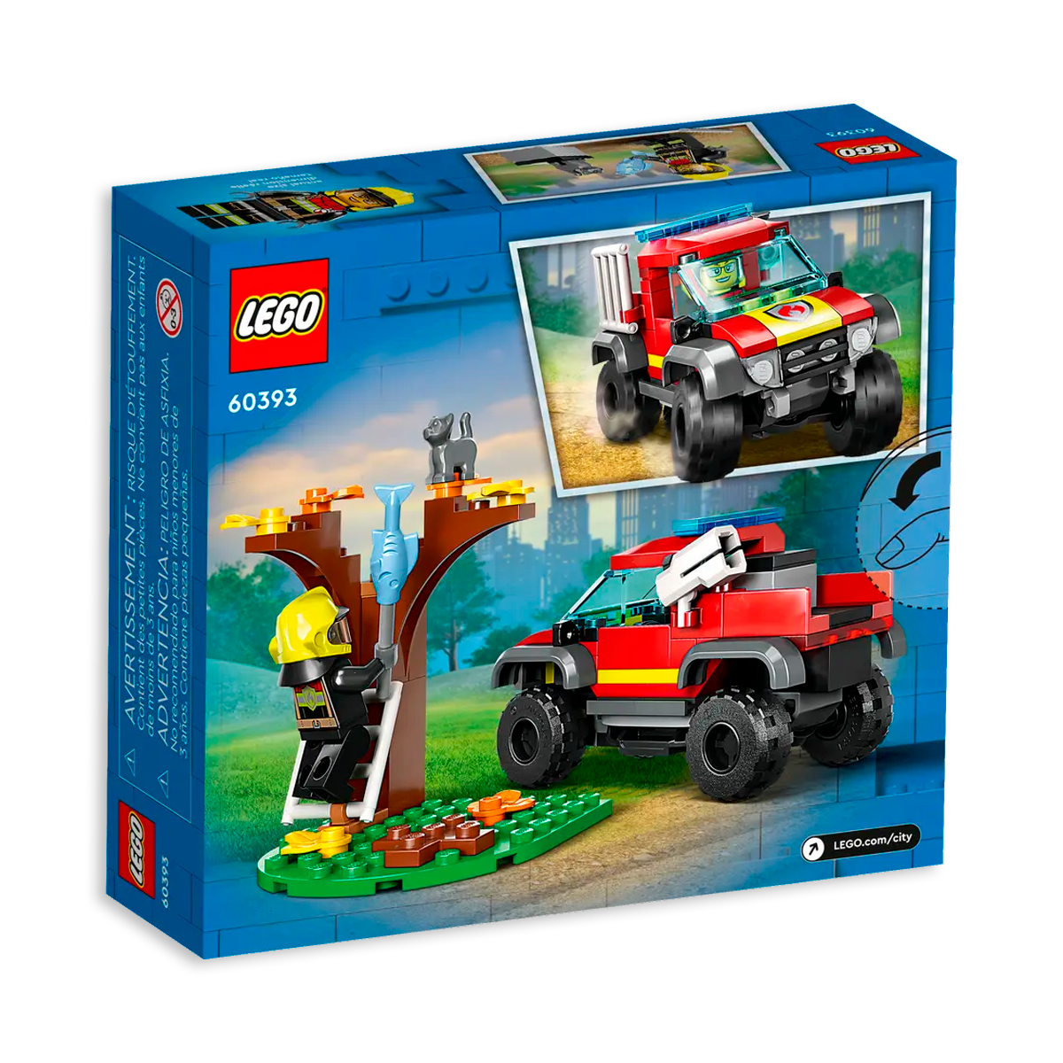 Lego City Camión de Rescate 4x4 de Bomberos