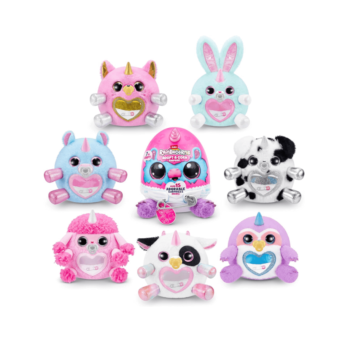 Rainbocorns Adopt-A-Corn Serie 1 Huevo Sorpresa 22 cm