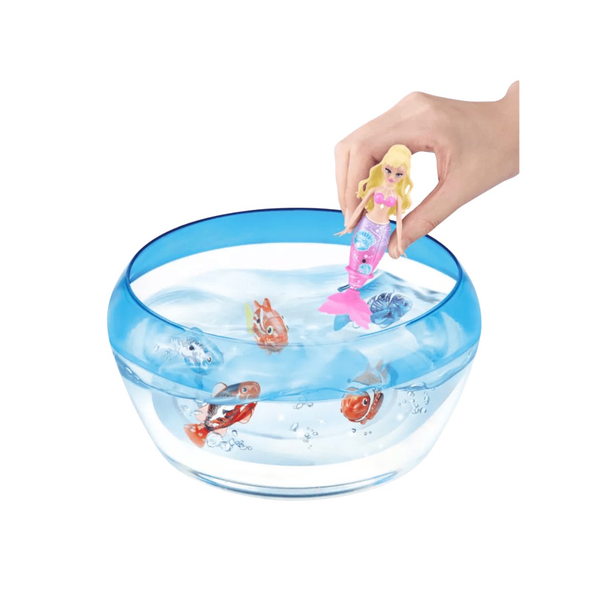 Muñeca Pets Alive Sirena Nadadora Interactiva 15 cm