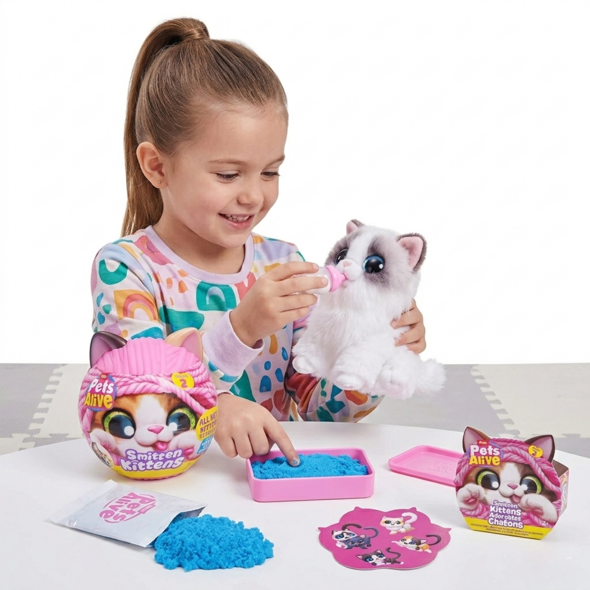 Pets Alive Smitten Kittens Serie 2 - Huevo Sorpresa Interactivo