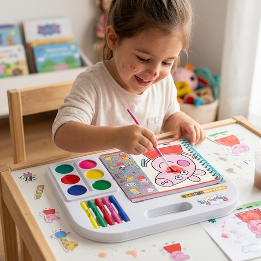 Kit de Arte Mega Color Peppa Pig