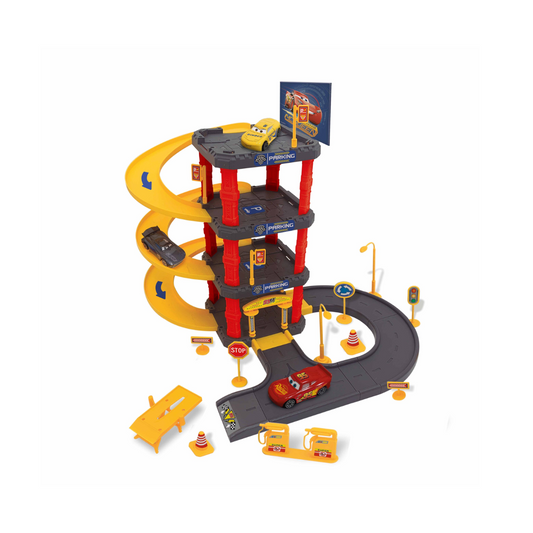 Pista De Autos Parking 4 Niveles Ditoys