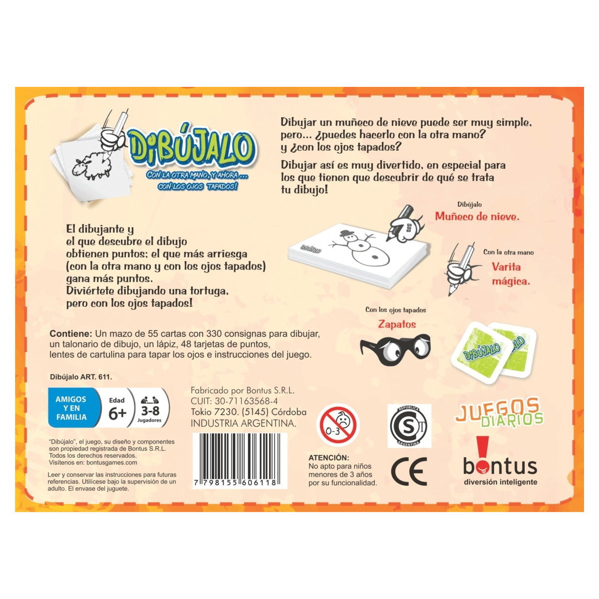 Juego De Mesa Dibújalo