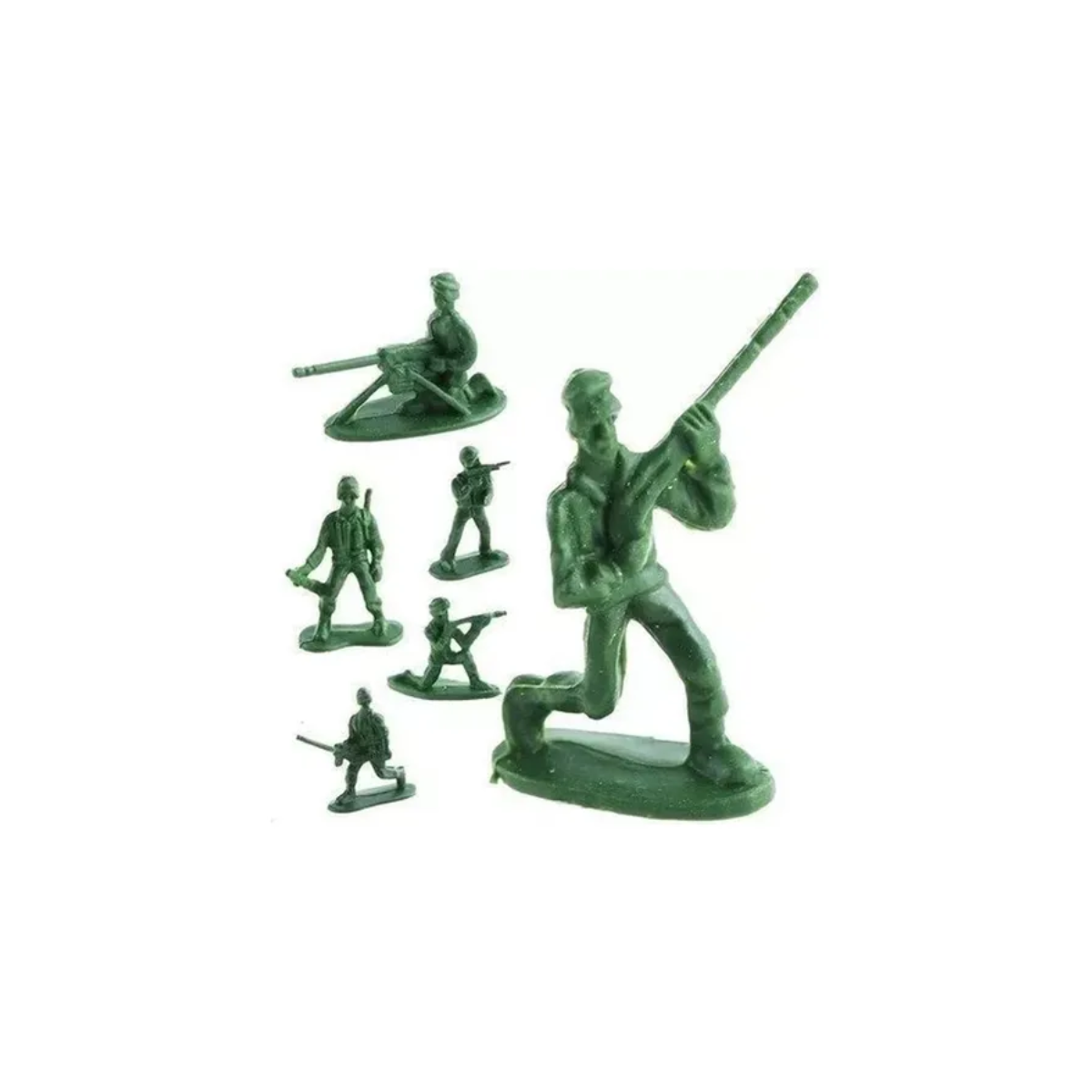 Soldados x 48 pcs con Avión y Helicóptero