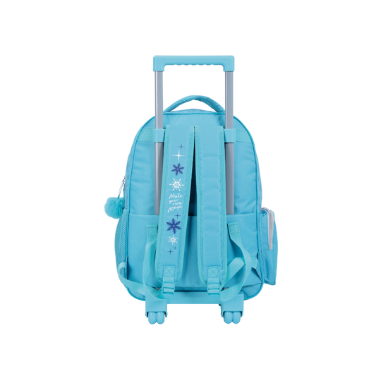 Mochila Frozen Evolution 18" con Carro – Elsa y Anna | Escolar con Ruedas