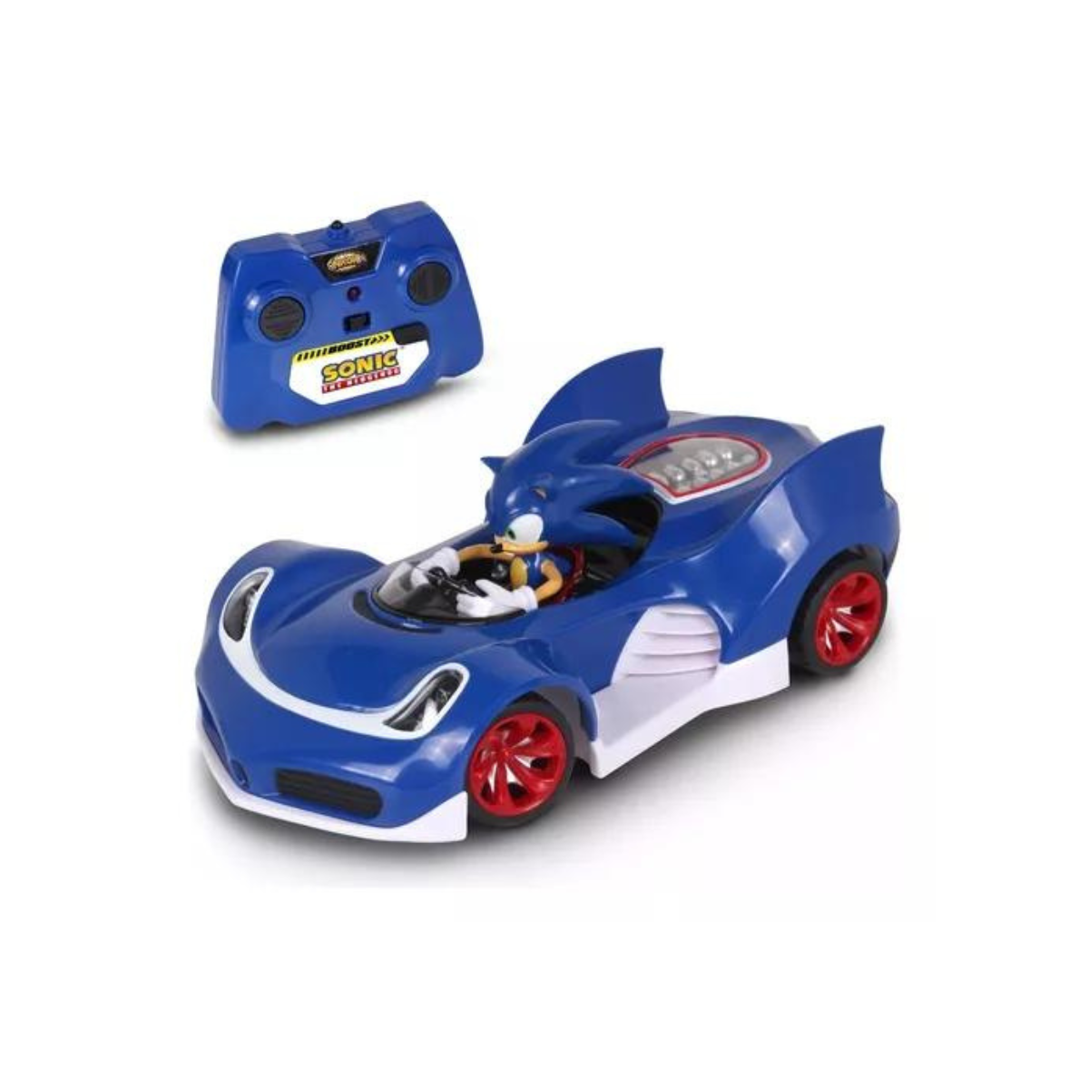 Sonic Vehículo Radio Control The Hedgehog Wabro