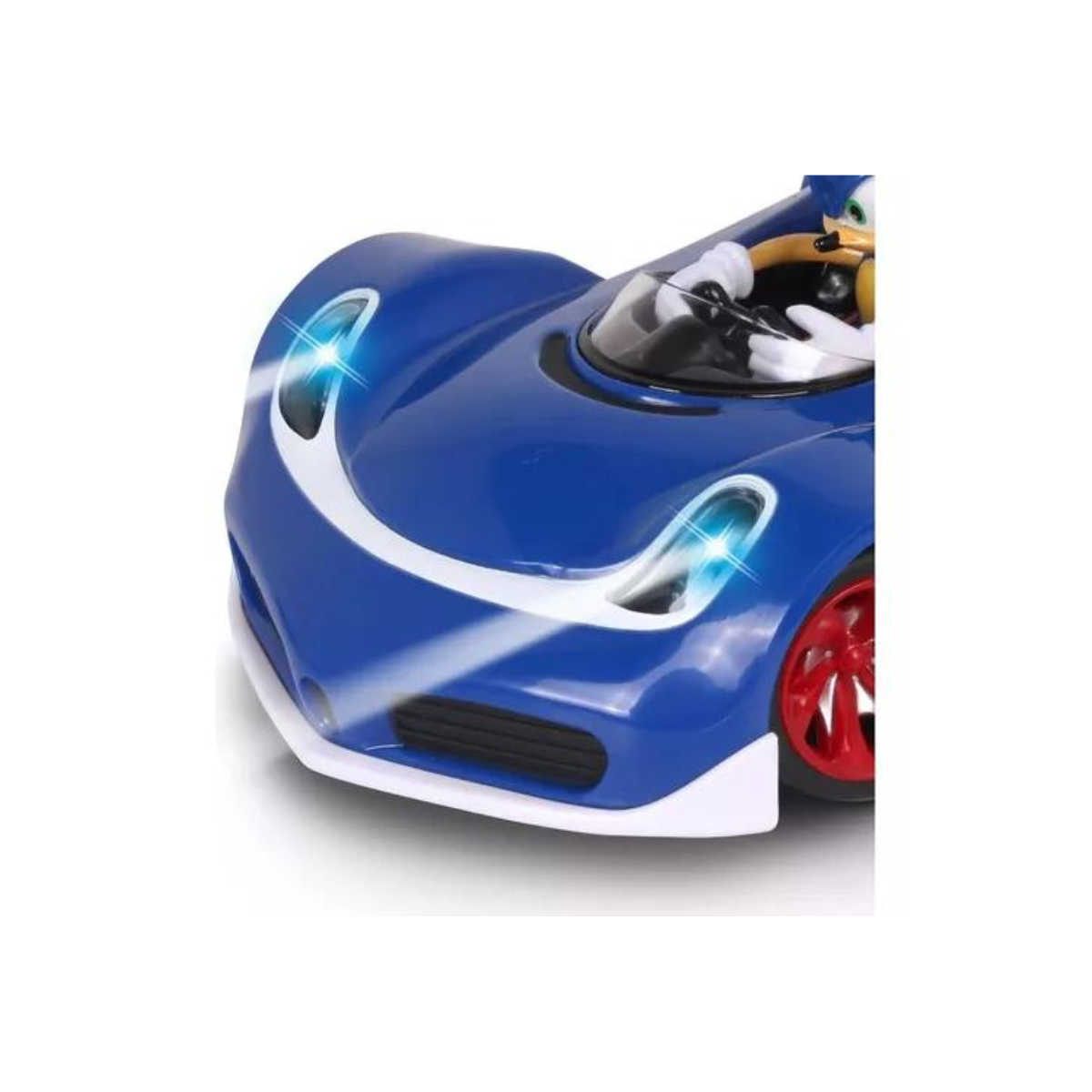 Sonic Vehículo Radio Control The Hedgehog Wabro