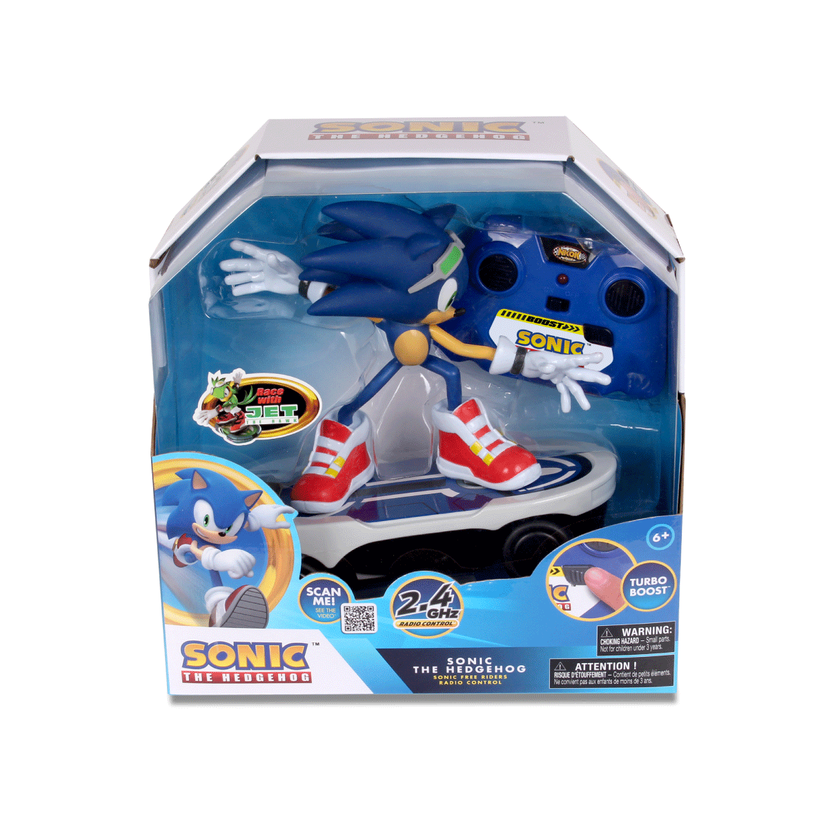 Sonic Skate Vehículo A Radio Control Remoto