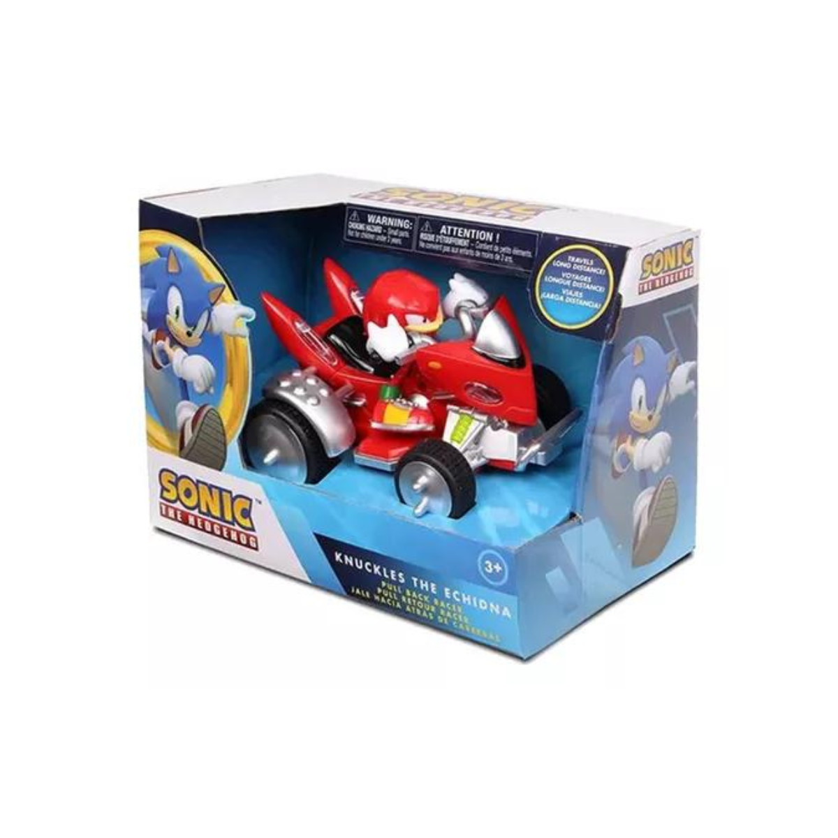 Vehículo A Fricción Knuckles The Hedgehog All Stars Racing