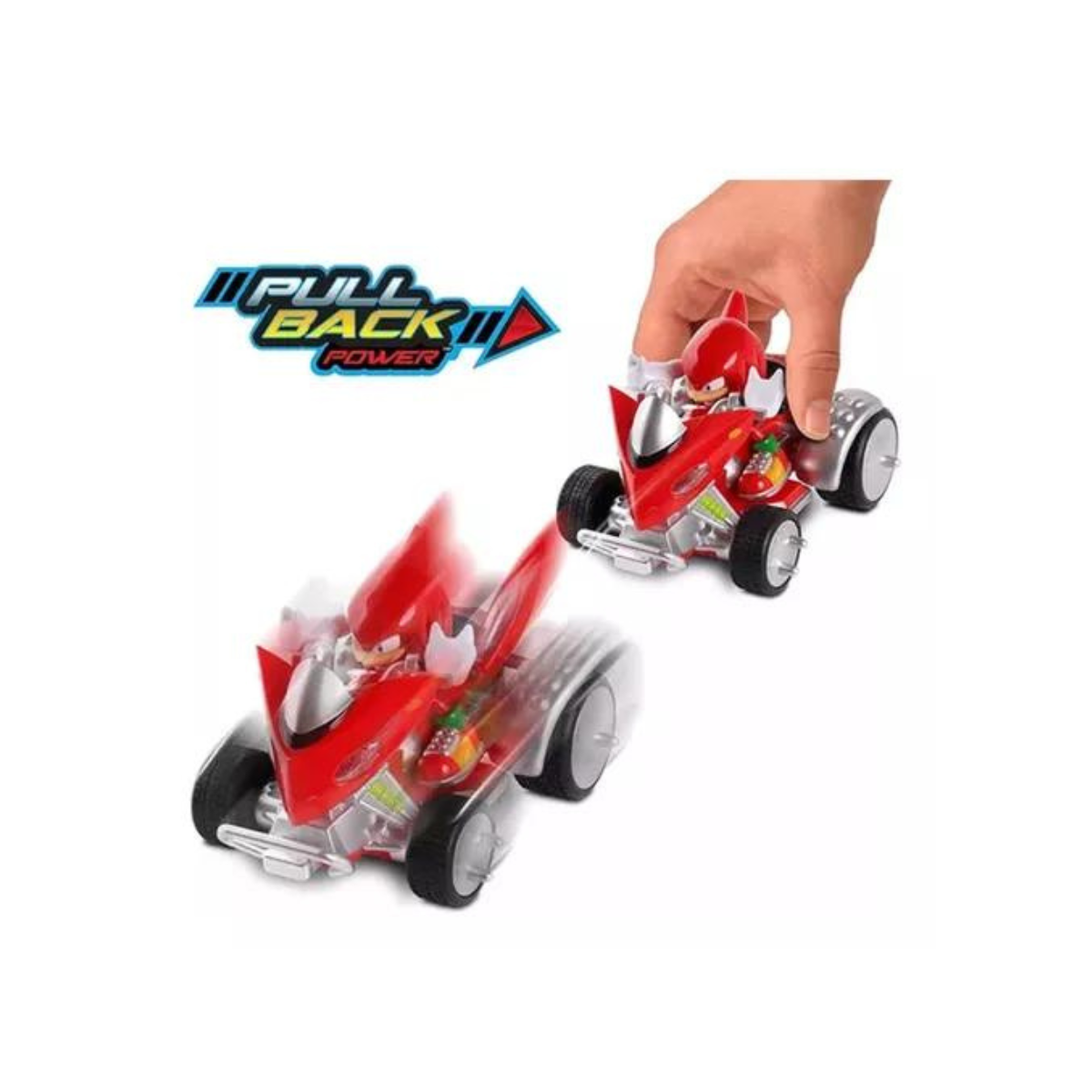 Sonic Vehículo A Fricción Knuckles All Stars Racing