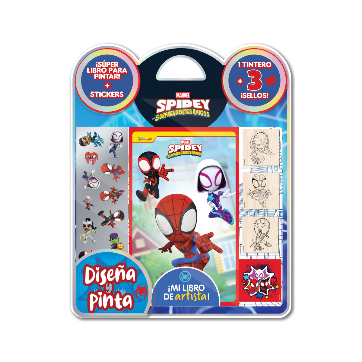 Set de Arte Diseña y Pinta Spidey y sus Sorprendentes Amigos