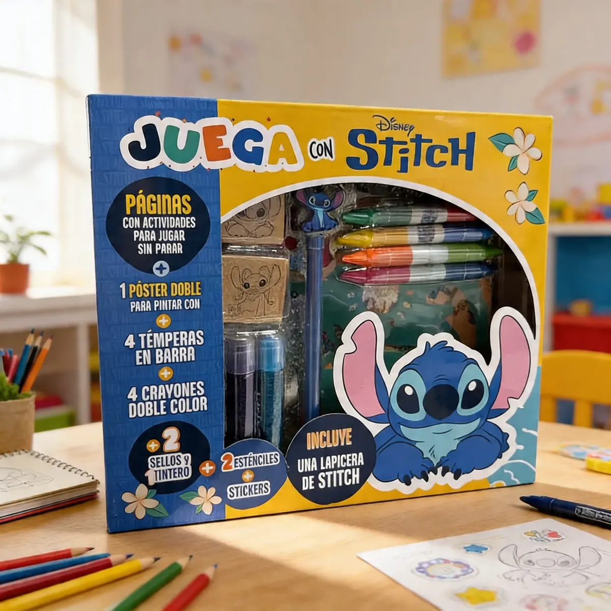 Set de Actividades Disney Juega con Stitch