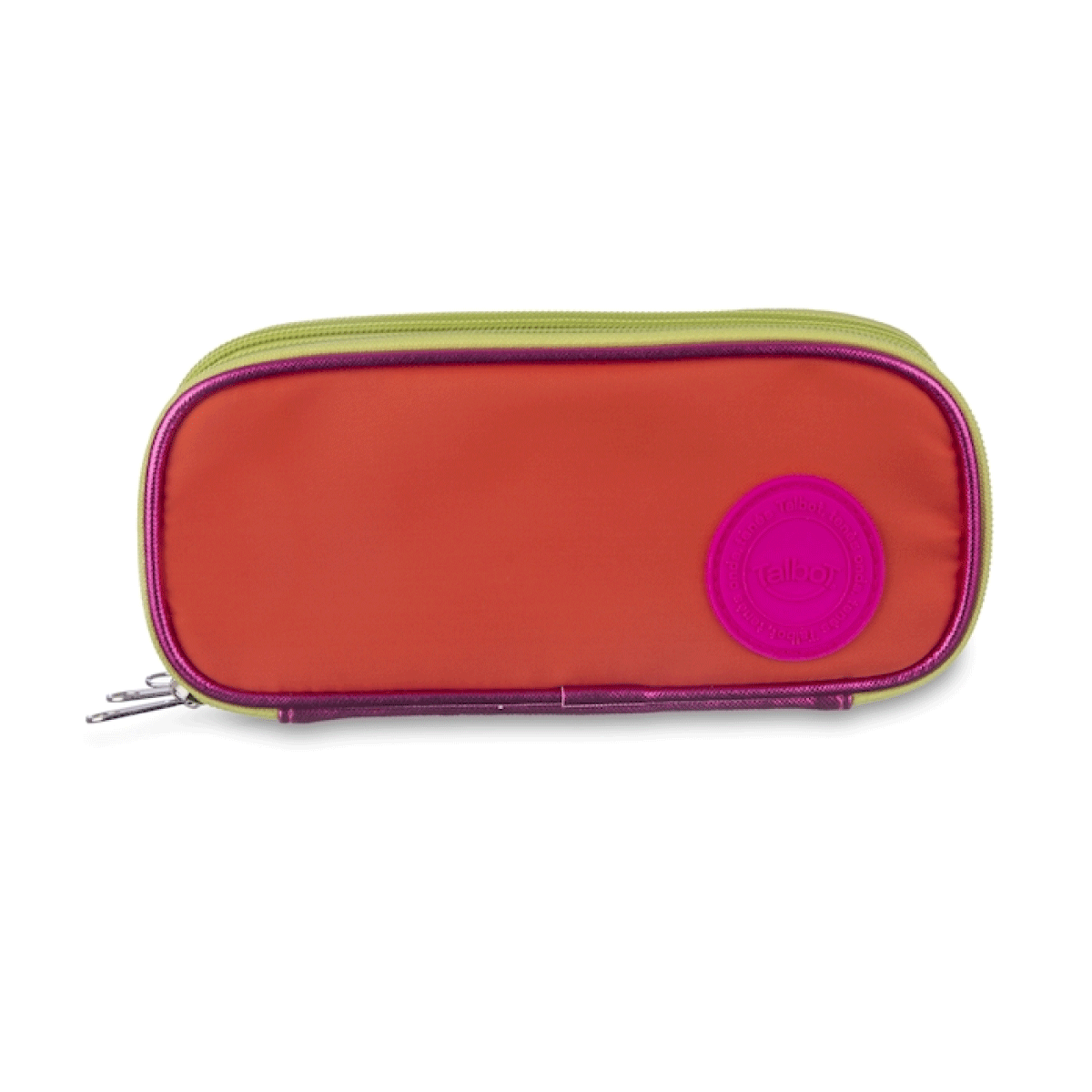 Canopla 3 Pisos Glitter Naranja Talbot