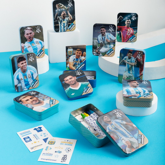 Pinta Conmigo AFA Selección Argentina - Edición Coleccionista Dibu Camiseta Roja