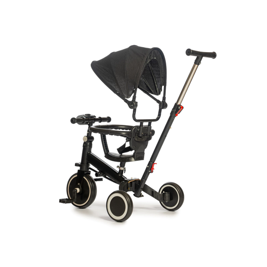 Camicleta 2 en 1 con Capota, Luces y Sonido - Color Negro