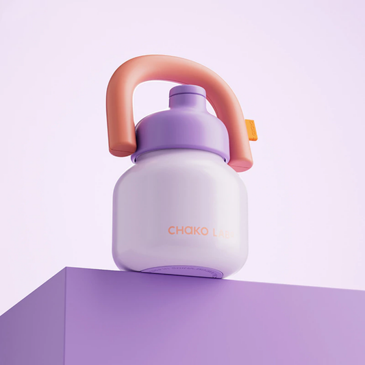 Termo Violeta Pastel Lin Lin Kettle Chako Lab 1 Litro
