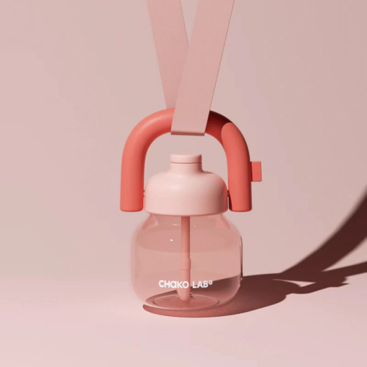 Botella Rosa Pastel Lin Lin Kettle Plastic Chako Lab 1150 m