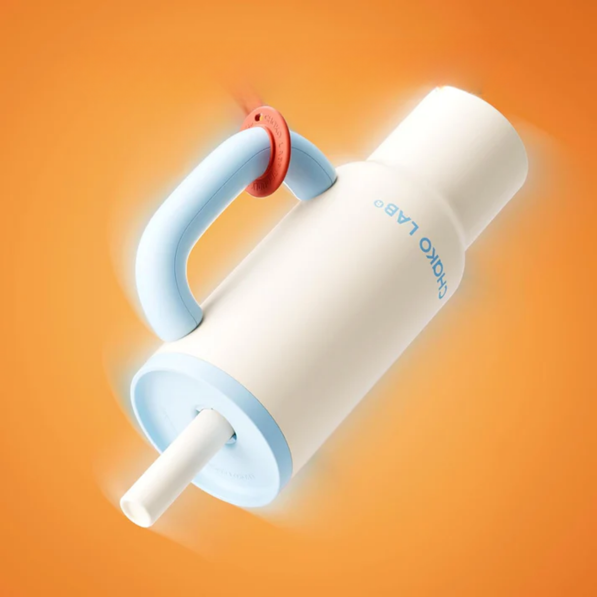 Vaso Térmico Blanco Azulado Bawang Tumbler Chako Lab 1100 ml