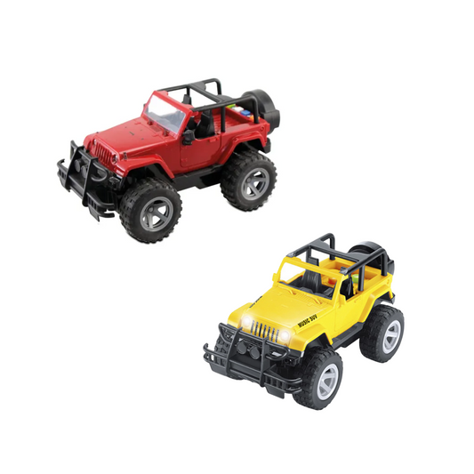 Auto Todoterreno 4x4 Con Luces Y Sonido Isakito