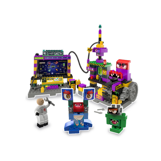 Juego De Construcción Fábrica De Monstruos Rasti