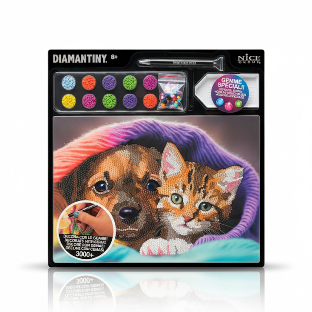 Set De Arte Diamantiny Con Gemas Modelo Surtidos